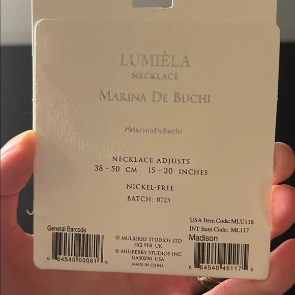 NWT “Madison” Necklace- Gold - Picture 2 of 4